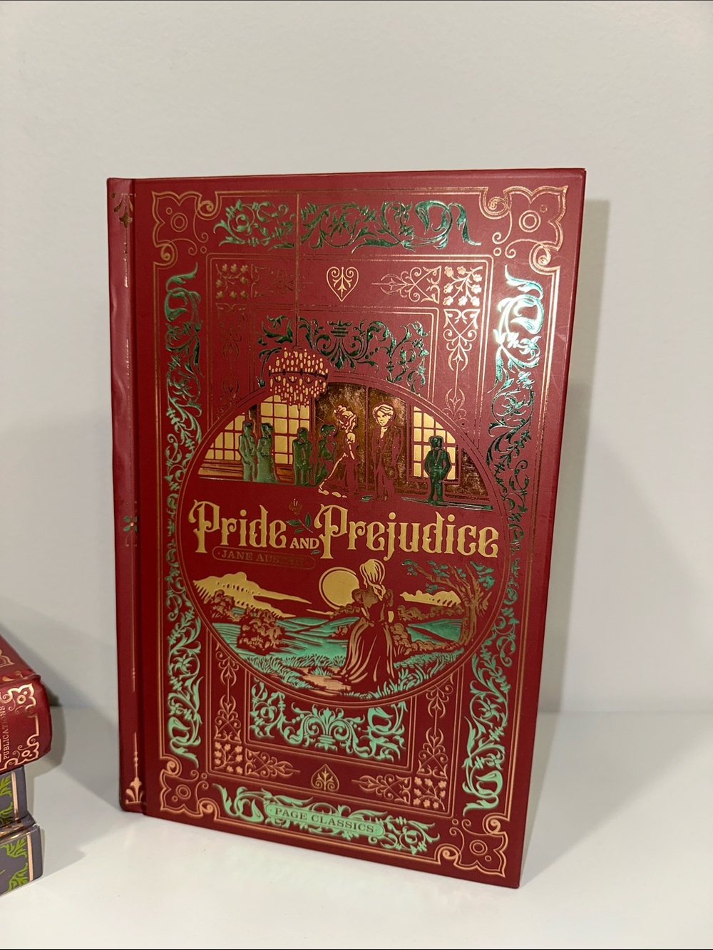 PRIDE AND PREJUDICE by JANE AUSTEN Hardcover Book